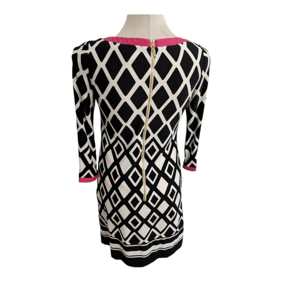 Eliza J Graphic Printed Jersey Dress size 2 - Picture 3 of 8